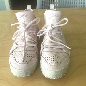 Alexander Wang x Adidas unisex pink high-tops men’s size 6.5 / women’s 7.5